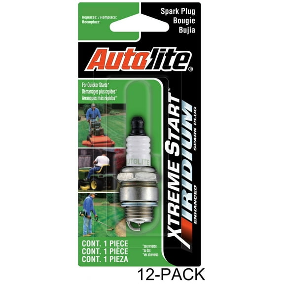 Autolite (12 Pack) Extreme Start Iridium Enhanced Spark Plugs - XST2976DP-12PK