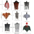 thumbnail image 6 of Dserhfy Halloween Hanging Ghost Decoration Spooky Flying Skull Ghost for Haunted House Prop Indoor Outdoor Porch Yard Tree Decor, 6 of 8