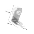 thumbnail image 2 of COOPHYA 1 Ensemble de Fixations d'Angle en Acier Inoxydable pour Projets de Rénovation Domiciliaire, 2 of 6