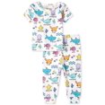 thumbnail image 1 of The Children's Place Ensemble de Pyjama 2 Pcs en Coton 100 % pour Bébé et Tout-Petit, SEA Creature, 4T, 1 of 2