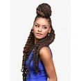 thumbnail image 5 of Beauty Elements Realistic Synthetic Hair Crochet Braid 4x Double Jumbo Afro Twist 60  ( #1 Jet Black ), 5 of 7