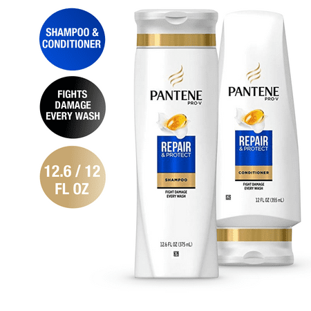 Pantene Pro-V Repair & Protect Shampoo and Conditioner (Best Shampoo And Conditioner For Damaged Hair And Split Ends)