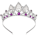 thumbnail image 1 of CoronayTiarasCorona De PrincesaparaMujeresYNiñasDiademas De CristalparaNovia,PrincesaparaBodayFiesta, 1 of 5
