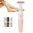 thumbnail image 4 of Depiladora eléctrica, afeitadora eléctrica para mujer, portátil, impermeable, suave para axilas para nias LHCER Descripción de la referencia, 4 of 8