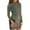 Army Green, variant on Women's High-Neck Casual Long Sleeve Vintage Floral Printed Slim-Fit Dress for Spring and Autumn Parties,Army Green,L