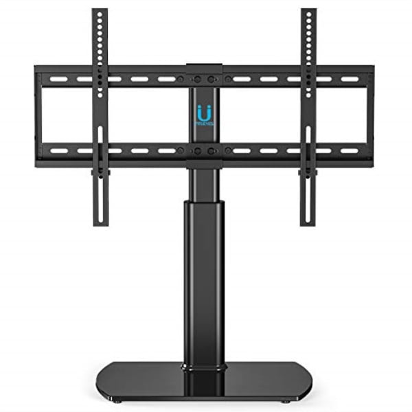 fitueyes universal tv stand/base tabletop tv stand with wall mount for 32 to 65 inch flat screen