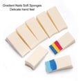 thumbnail image 3 of Esponjas Suaves Para Uñas Degradadas, Elásticas, 6 Paquetes Delicados, 6 Colores, Esponjas Suaves Para Uñas Que Se Desvanecen, Buena Permeabilidad, Disponibilidad, 3 of 7