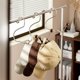 thumbnail image 5 of Fiudx Gancho para Guardar Sombreros, Elegante Organizador de Acero Inoxidable, Diseño Compacto para Almacenamiento Vertical, Accesorio de Pared Fácil de Instalar, Ideal para Dormitorios, Elegante Sol, 5 of 6