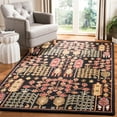 thumbnail image 2 of SAFAVIEH Aspen Wilhelmina Floral Wool Area Rug, Black/Red, 3' x 5', 2 of 10