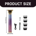 thumbnail image 3 of Trimmer Cordless Hair Clipper Calculation Hair Trimmer Cordless Hair Clipper Beard Trimmer Hair Trimmer For Men Color 10Ml,Pink Electric Hair Clipper, 3 of 9