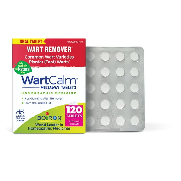 Boiron WartCalm, Homeopathic Medicine for Wart Remover, Common Wart