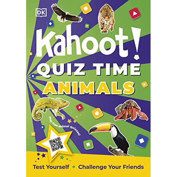 Pre-Owned Kahoot! Quiz Time Animals: 250 Trivia Questions (with Qr Codes Inside for 150 Interactive Bonus Questions) - Educational Kids Quiz Book (Paperback) 0744076641 9780744076646