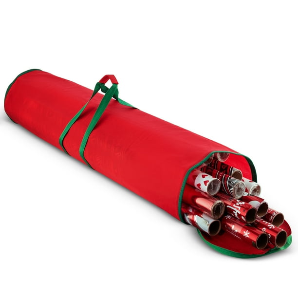 Christmas Wrapping Paper Storage Bag Fits 1420 Standard Rolls Up To