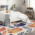 thumbnail image 4 of Cat Area Rug for Bedroom - 4x5 Rug, Cute Cartoon Kitten Soft Non Silp Machine Washable Rugs, Kids Kawaii Low Pile Large Floor Carpet for Living Room Dining Room College Dorm, 4 of 7