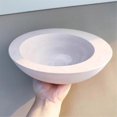 thumbnail image 3 of Large Round Container Mold, Silicone Irregular Bowl Storage Resin Concrete Mold, DIY Epoxy Resin Cas, 3 of 5