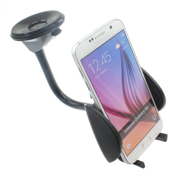 Dash Car Mount for Samsung Galaxy A71 5G - Windshield Holder Cradle Swivel Dock Suction Stand D1W Compatible With Samsung Galaxy A71 5G Phone