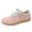 Pink, variant on Women's Casual Shoes Fashion Suede Lace Up Comfortable Loafers for Everyday Wear On Walking Footwear