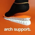 thumbnail image 4 of Plantillas para zapatos Stepprs con espuma viscoelástica y soporte de arco ajustable, 4 of 8
