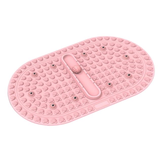 Zentra Foot Massage Mat with Pressure Points, Foldable Sensory Acupressure Mat Suitable pink