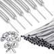 thumbnail image 1 of 50 Pieces Twisting Balloons 260 Long Balloons Metallic Latex Balloons DIY Modelling Balloons for Birthday Wedding Engagement Anniversary Festival Part, 1 of 4