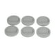 thumbnail image 2 of Tapón de rueda Jadeshay 6 Almohadillas de goma para muebles protectores de patas de silla Gris, 2 of 8