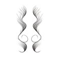 thumbnail image 3 of DIY Baby Hair Tattoo Stickers Hairstyling Template Hair Sticker Edges Stickers Realistic Waterproof Makeup Tool Type 1, 3 of 9