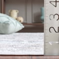 thumbnail image 4 of SAFAVIEH Maya Laura Medallion Area Rug, Ivory/Gray Beige, 8' x 10', 4 of 10