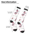 thumbnail image 2 of Fuzoiu Flamingos Tribal Print Adult Stockings,Crew Socks,Unisex Fashion Socks, Casual Sports Socks,Comfortable Crew Socks for Everyday Wear and Sports, 2 of 6