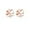 C-Rose Gold, variant on Solid 925 Sterling Silver Clover Leaf Stud Earrings for Women Teens Small Clover Stud Earrings Shamrock Earrings Spring