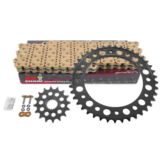 SUPERLITE Sprocket and Chain Kits OE Front/Rear-16/41 530 MVXZ2GG-114 E10A1014G