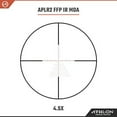 thumbnail image 4 of Athlon Optics Ares ETR Rifle Scope 4.5-30x 56mm Illuminated APLR2 MOA Reticle Brown, 4 of 5