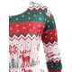 thumbnail image 3 of Vestido de Navidad de impresión de copo de nieve Rosegal Vestidos casuales de talla grande, 3 of 5