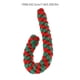 thumbnail image 3 of EeaseMX 2 juguetes molares para masticar perros, cuerda de algodón tejida, juguete navideño con forma de bastón., 3 of 7