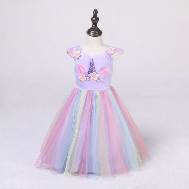 Vestido de niña, vestido infantil, vestido de Navidad, vestido de princesa, ropa infantil