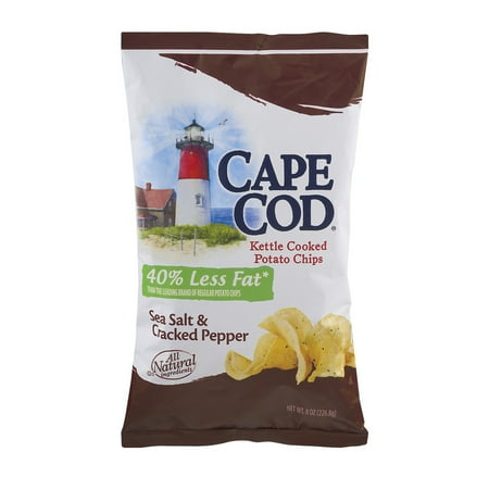 Upc 020685000720 Cape Cod Sea Salt Cracked Pepper Kettle Cooked Potato Chips 8 Oz Upcitemdb Com