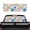 Blooming Florals, variant on HUIACONG Mountain Pickup Car Window Stickers Forests Rear Window Decal Full Window Coverage Truck Rear Windows Decals Perforated Windows Film Decal Suitable for Most Pickup Trucks