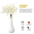 thumbnail image 3 of 20pcs Flores artificiales Ornamento de ramo para el hogar Festival de boda Decoración, 3 of 3