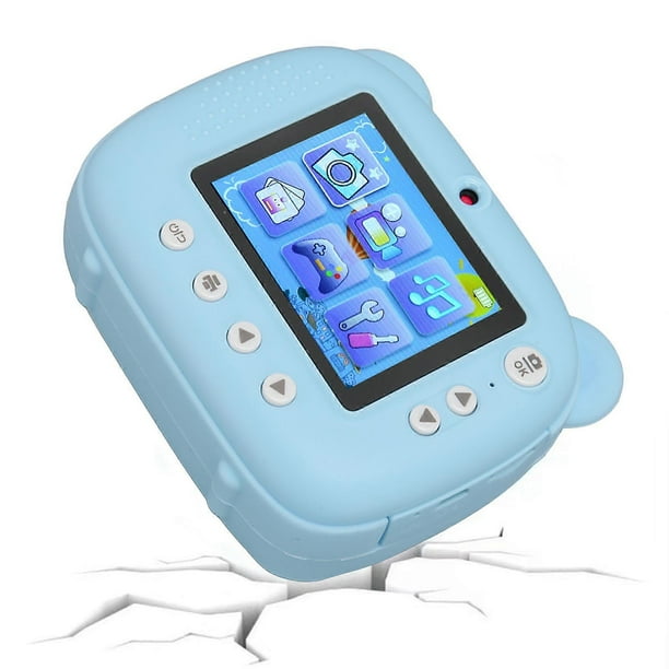 Instant Camera 2.4in IPS Screen Dual 24MP Camera USB Charge Video Recording Kids Camera with Paper Rolls for Kids Family