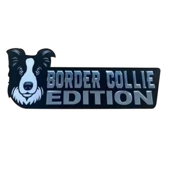 Meitianfacai Dog Car Badge Cutting Car Emblem Funy Dogs Badge Rated Car Emblem Automotive Badge Decals And Stickers For Car Truck Rv Exterior Decoration
