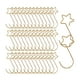 thumbnail image 3 of 100x Ganchos para árboles de Navidad Macarena Forma de Estrella Ganchos Resistentes para Bolas de Navidad Oro, 3 of 8