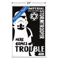 thumbnail image 3 of Star Wars: Saga - Stormtrooper Trouble Wall Poster with Wooden Magnetic Frame, 22.375" x 34", 3 of 5