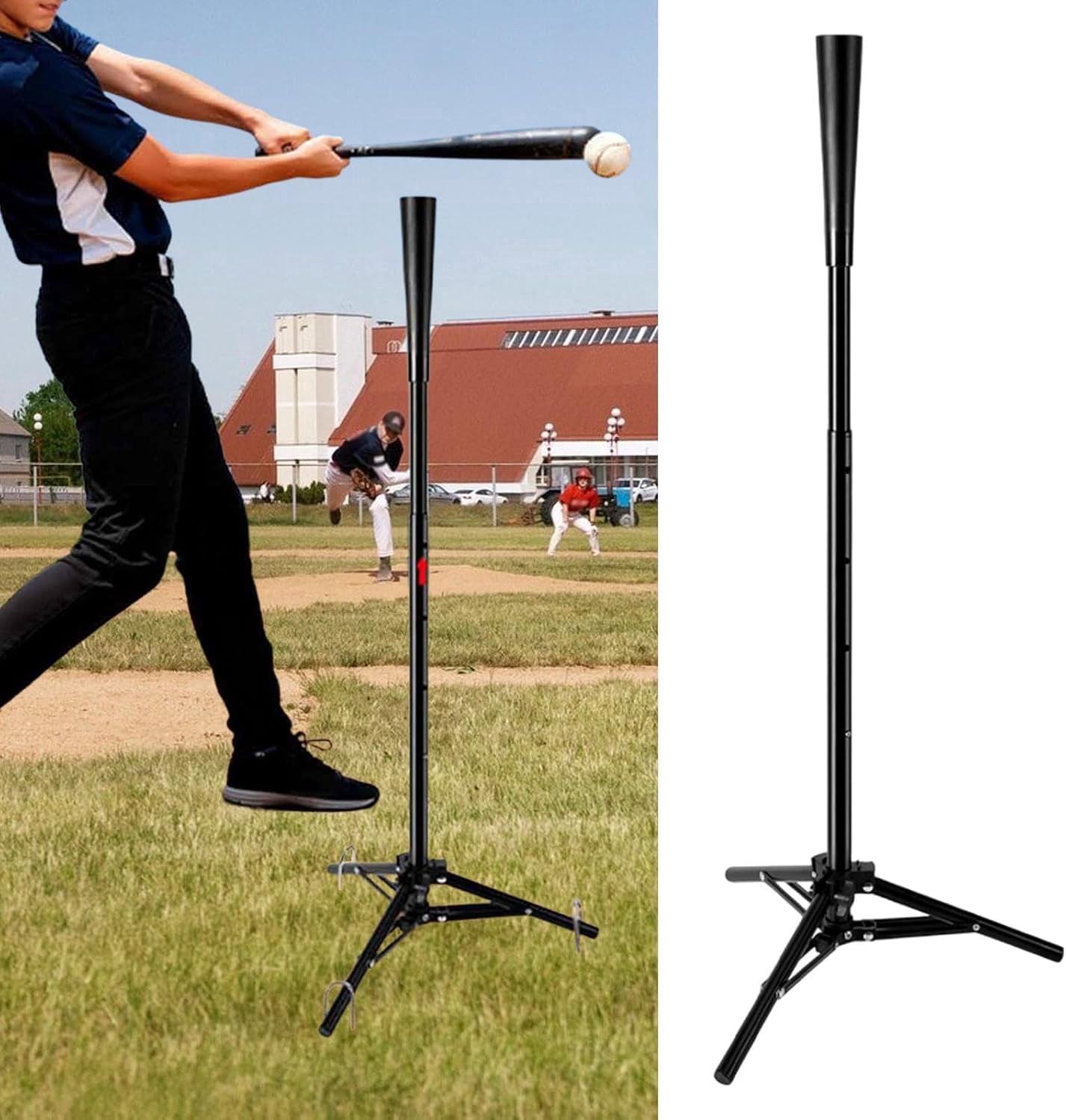 SKLZ 5-Position Adjustable Batting Tee, 20