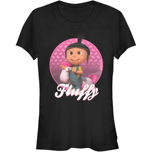 Pink fluffy unicorn clearance t shirt