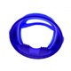 thumbnail image 5 of Bucle gafas anti antidivi más de silicona ovalada y máscara de buceo portátil de vidrio templado azul, 5 of 8
