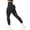 Black, variant on Anti Cellulite Leggings, Tummy Control High Waisted Leggings Sets for Women, Gym Scrunch Butt Lifting Seamless Workout Yoga Leggings for Women Navy,M