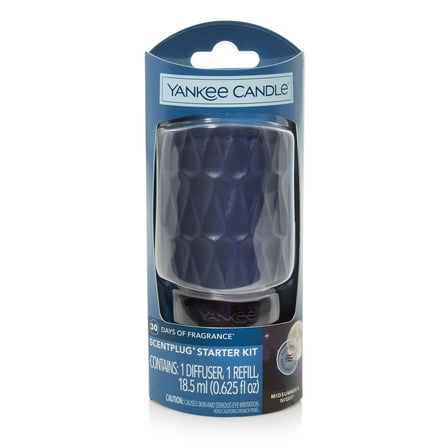 Yankee Candle MidSummer Night's ScentPlug Fragrance Diffuser Starter Kit