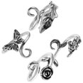 thumbnail image 3 of KAKOWELY 4pcs Sewing Knitting Rings Decorative Finger Rings Delicate Knitting Crochet Rings Fashion Knitting Rings,0.79"X0.79"X0.59", 3 of 5