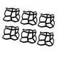thumbnail image 1 of de pavimentación de de de jardín de plástico 6 piezas para de bricolaje reutilización negro shamjiam Pavimento Pavimentación Molde de bricolaje, 1 of 3