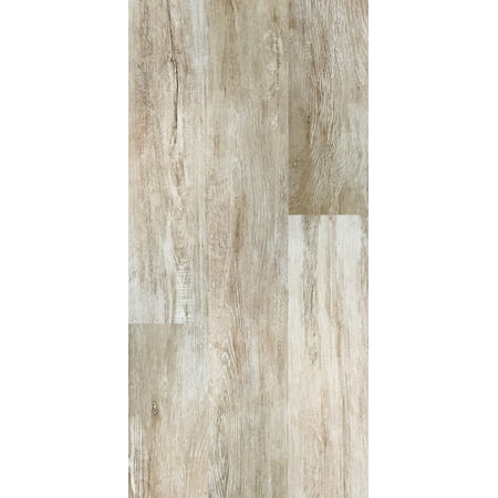 Mohawk Porcelain Tile - Luxcella Pronto Coastal Oak Porcelain Floor Tile (4 planks/case, 10.2 sq. ft./case) 47.17 in. x 7.8 in. x 10.2 mm