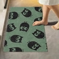 thumbnail image 7 of Coolnut Cute Owls Anti-Slip Ultra Absorbent Durable Bath Rug with Rubber Backing,24"x16", 7 of 7